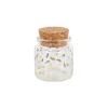 Fiole en verre avec bouchon en liège - Collection Boho Blush et Or