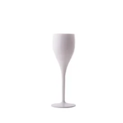 Flûte à champagne réutilisable 10 cl - Blanc
