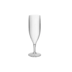 1 Flûte à champagne réutilisable - Transparent