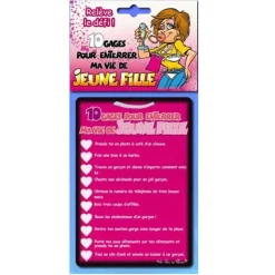 10 Gages Enterrement de vie de Jeune Fille