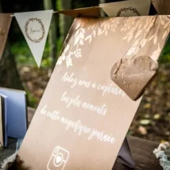 Géant Panneau végétal - Animation Photobooth