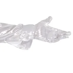 Gants Blanc en Sequin Roi de la pop
