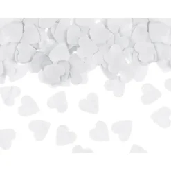 15 g de confettis en forme de cœur - Couleur au choix