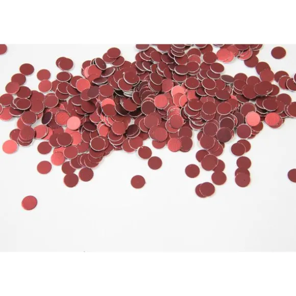10 g de confettis métallisés en forme de pastille à parsemer - Couleur au choix