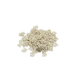 17 g de confettis métallisés en papier à parsemer pour anniversaire - Or - Âge au choix