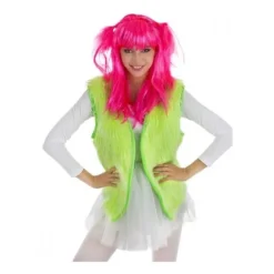 Gilet Peluche - Vert