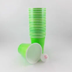 Gobelets "Beer Pong" x20 - Vert - 50cl