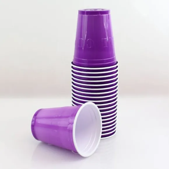 Gobelets "Beer Pong" x20 - Violet - 50cl