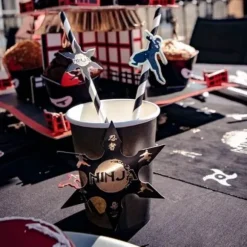 8 Gobelets Carton - Collection Ninja
