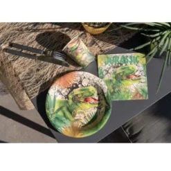 10 Gobelets - Dinosaure T-Rex