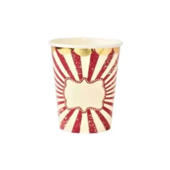 8 Gobelets en carton - Circus Vintage
