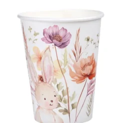 10 gobelets en carton - 27 cl - Pâques - Collection Lapinou