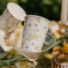 8 Gobelets en carton - Collection Mimosa