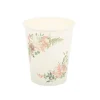 8 Gobelets en carton - Collection Peony