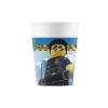 8 Gobelets en carton FSC® - Lego City™