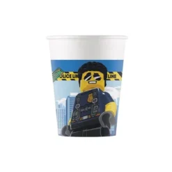 8 Gobelets en carton FSC® - Lego City™