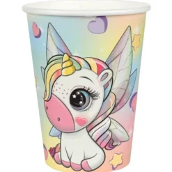 10 gobelets en carton FSC® - 270 ml - Collection P'tite Fée