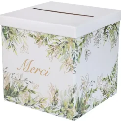 10 gobelets en carton FSC® - 270 ml - Collection Feuillage - Couleur au choix