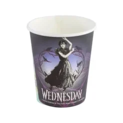 8 gobelets en carton FSC® - 250 ml - Mercredi / Wednesday ©