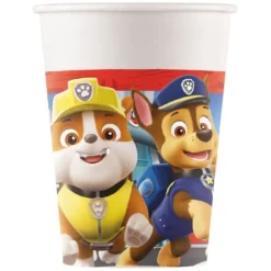 8 gobelets en carton FSC® - 200 ml - Paw Patrol : La Pat' Patrouille™ Rescue Heroes