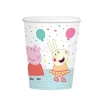 8 Gobelets en Carton PEPPA PIG - 250 mL