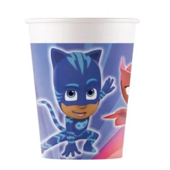 8 Gobelets en carton - Pyjamasques™ - 25 cl