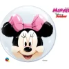 Grand Ballon Hélium Bubble Minnie
