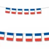 Grande bannière de fanions bleu blanc rouge