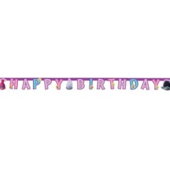 Guirlande Articulée "Happy Birthday" Trolls