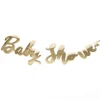 Guirlande "Baby Shower" - Doré