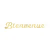 Guirlande Bienvenue - 1M40 - Or