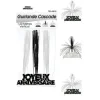 Guirlande Cascade "Joyeux Anniversaire" - Noir et blanc