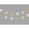 Guirlande de fanions en toile - 2,60 m