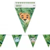 Guirlande de 10 fanions - 3 m - Collection Animaux