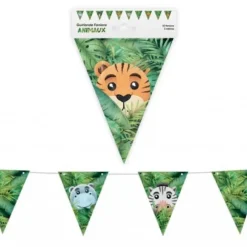 Guirlande de 10 fanions - 3 m - Collection Animaux