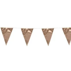 Guirlande de Fanions Rose Gold - 10 mètres