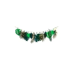 Guirlande de Feuilles - Tropical Or - 2m