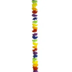 Guirlande de fleurs Hawaï - 3 m