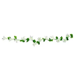 Guirlande de Fleurs Tropicales Blanches - Lys