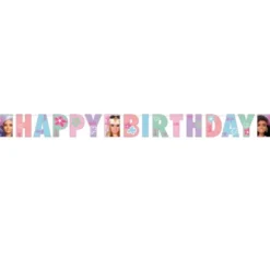 Guirlande de lettres en papier FSC® - Happy Birthday - 2 m - Barbie Sweet Life™
