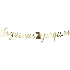 Guirlande de lettres - Joyeuses Pâques