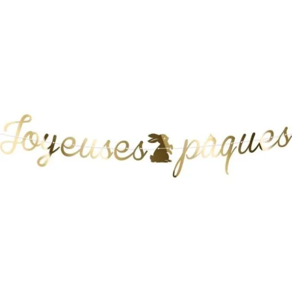 Guirlande de lettres - Joyeuses Pâques