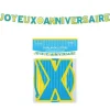 Guirlande de lettres "Joyeux Anniversaire" - 6 m - Collection Lemon