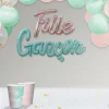Guirlande de mots gonflables - Fille ou Garçon ? - Collection Gender Reveal