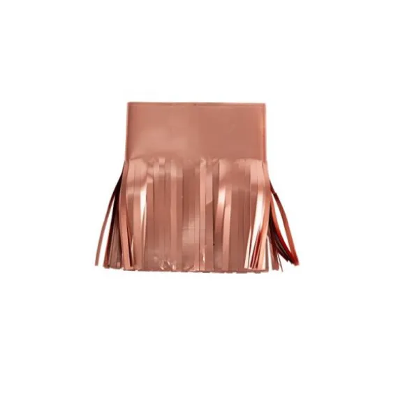 Guirlande de rideaux lamés métallisés - 15 cm x 5 m - Couleur au choix