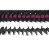 Guirlande en Papier "Zinnia Duo" - Noir / Fuchsia