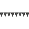 Guirlande fanion « Happy Birthday » noir - 4m