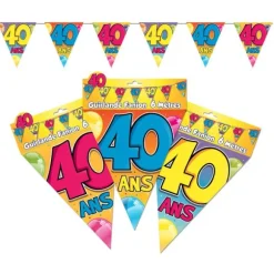 Guirlande Fanions "40"