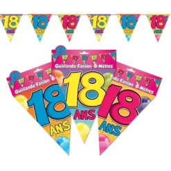 Guirlande Fanions "18"