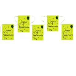 Guirlande Fanions "Joyeux Anniversaire" - Vert